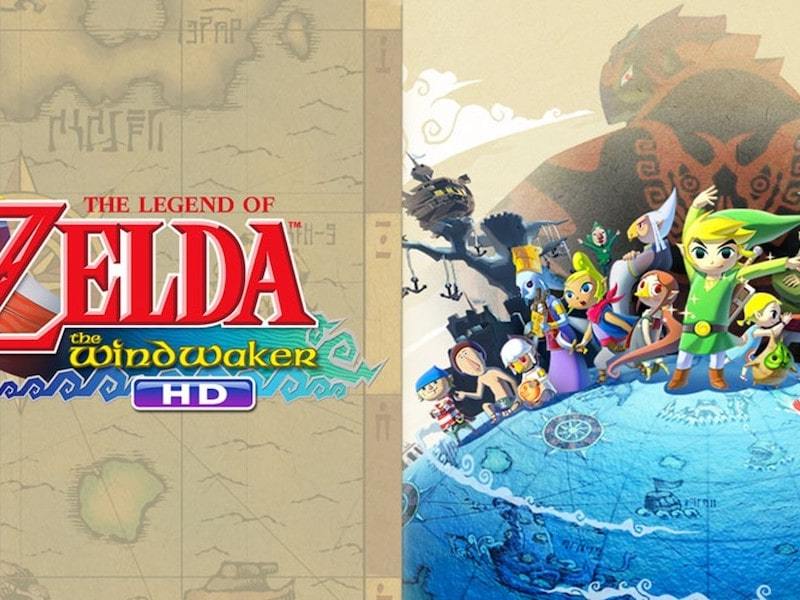 The Legend of Zelda The WindWaker HD Cover Art